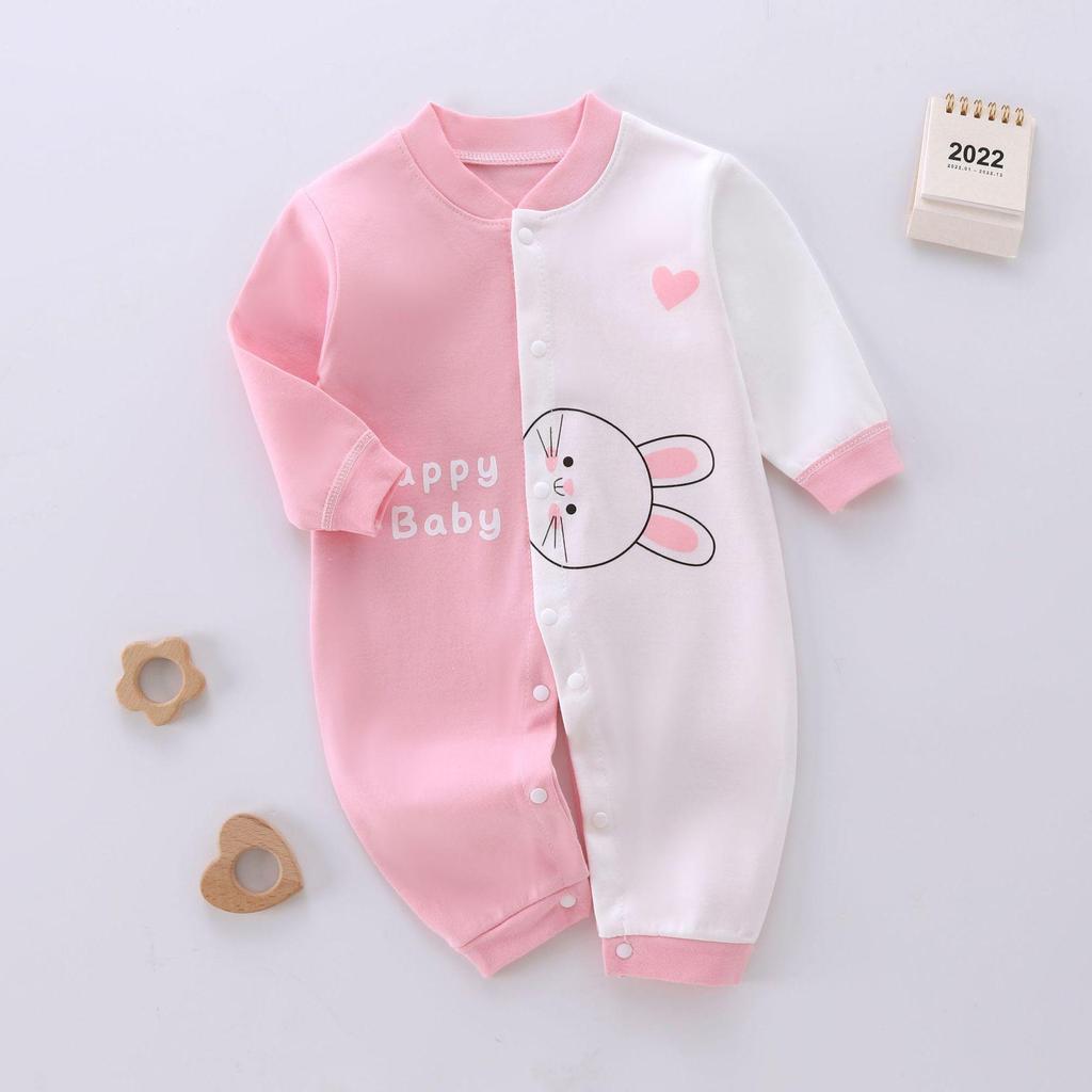 Autumn & Winter Infant & Toddler Long-Sleeve Cotton Romper for Baby Boys & Girls
