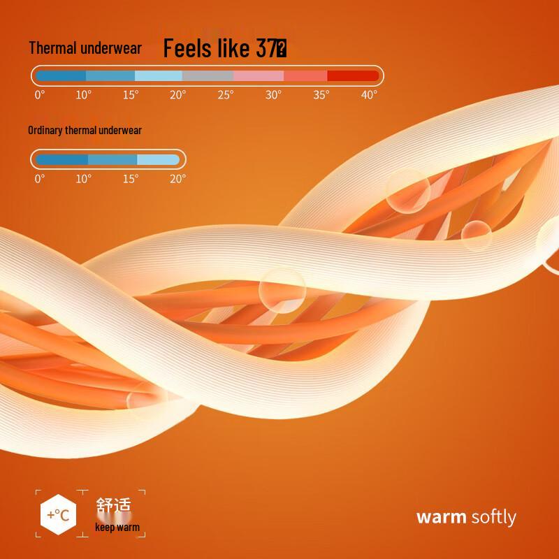 Jieliya Unisex Thermounterwäsche-Set