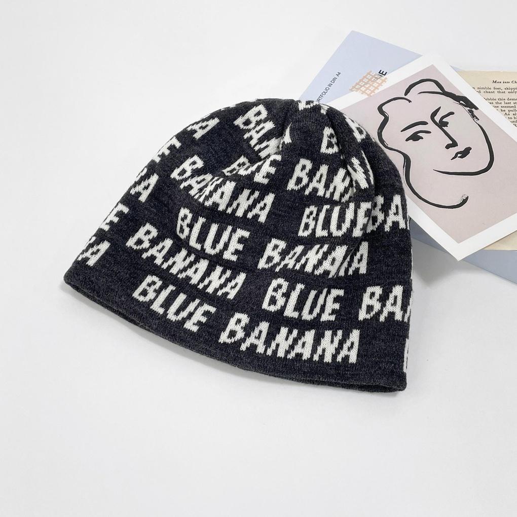 Women's and Men's Daily Blue Banana Beanie Hat