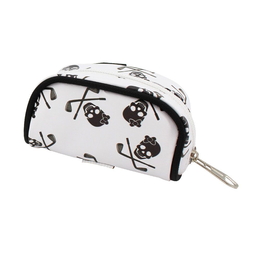 

Storage Bag Carabiner Golf Ball Container Skull Golf Ball Pouch Golf Ball Bag Golf Waist Holder Bag