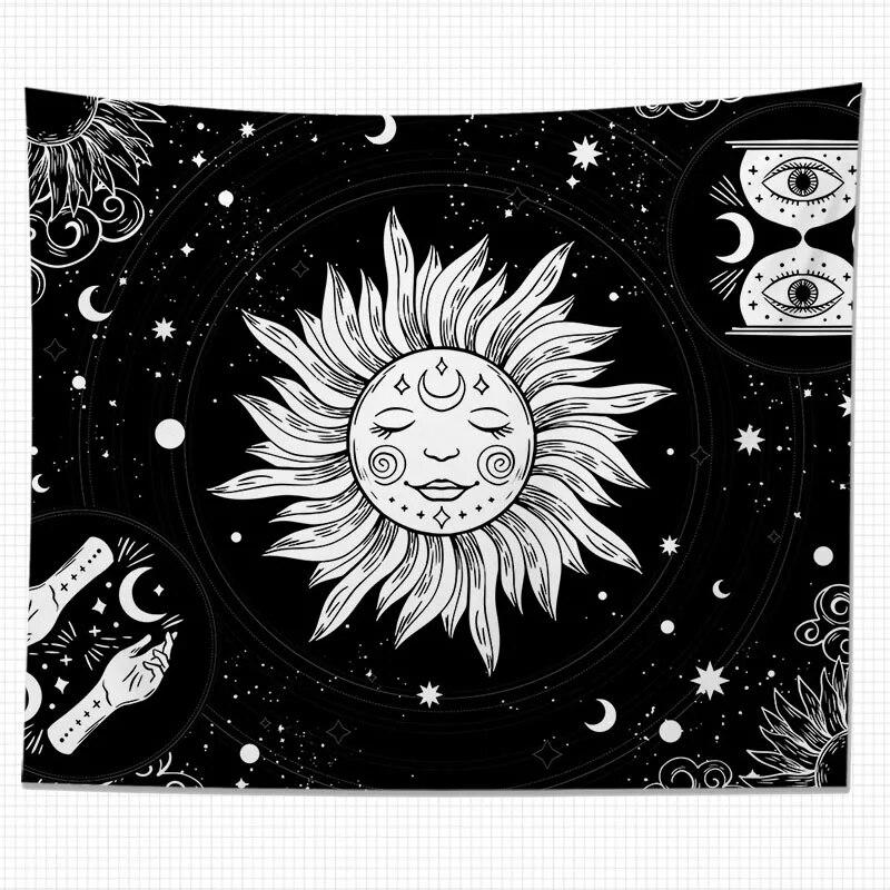 Tapiserie Zeul Soarelui Artă Totem de perete Decorare Acasă Sufragerie Agățat Pânză de fundal