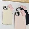 Applicable iPhone17promax mobile phone case 16pro three-dimensional bow Apple 15/12 soft case 11 protective case