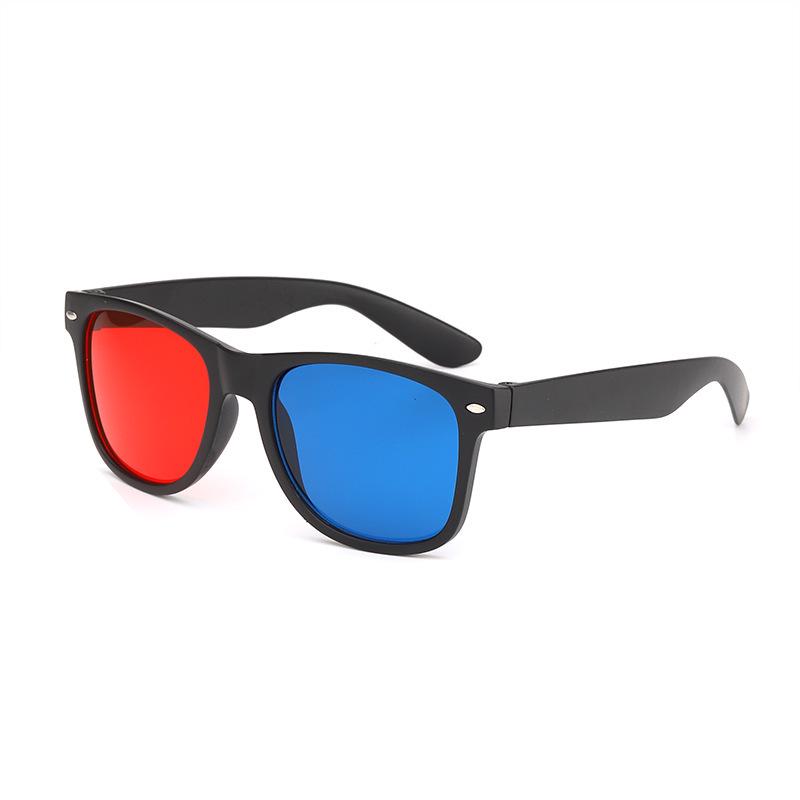 Clip-on Red-Blue 3D Lenses for Large Frames