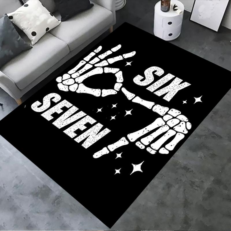 2025 New six and seventeen Carpet Rug for Living Room Bedroom Home Sofa Decoration,Kids play Non-slip Floor Mat
