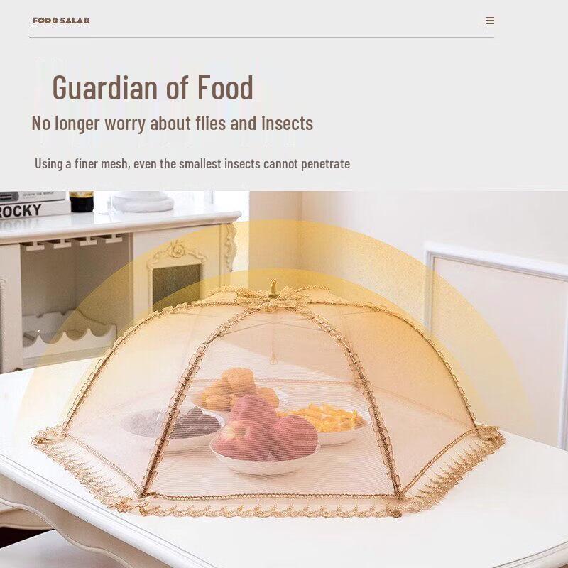 Royal Style Foldable Anti-Fly Food Cover