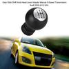 Gear Shift Knob Stick Head Lever Adapter Manual 5 Speed Transmission Replacement for Suzuki Swift 2005 2010 SX4