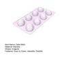2Pcs Cake Mold Flexible Silicone Molds Non-Stick Easy Release Reusable Baking Molds