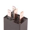 4 Pin/5 Pin 30A 12V/24V Automotive Violet Relay Socket With Wire With Terminal Automotive Control Device Auto Car Relay Relays 5