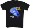 Billy Idol Whiplash Smile Album Cover Art Men's T Shirt Punk Rock Concert Merch