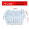 Heavy-Duty Stackable Plastic Storage Baskets