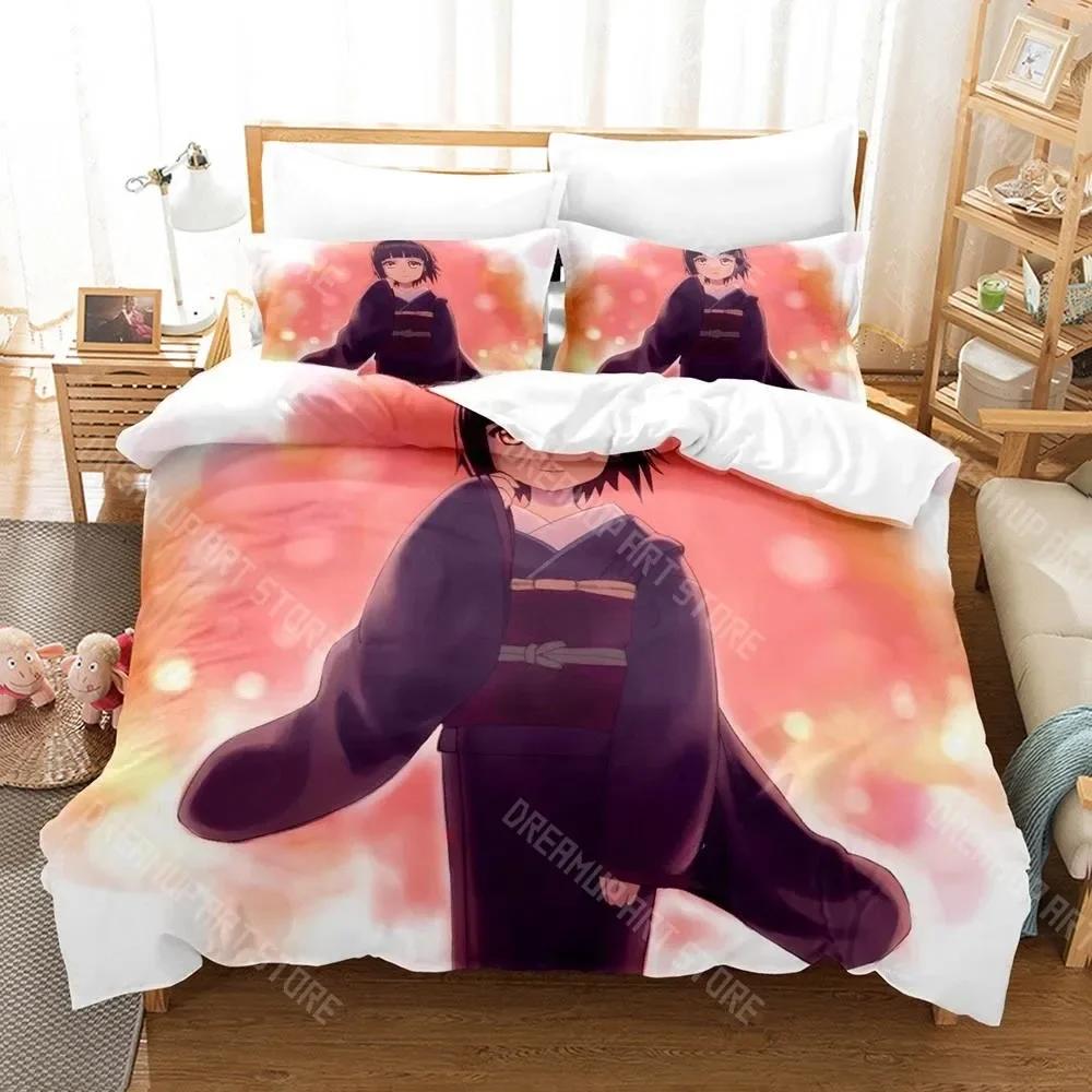 3D Anime Croisee In A Foreign Labyrinth Bedding Set Single Twin Full Queen King Size Bed Set Adult Kid Bedroom Duvetcover Sets