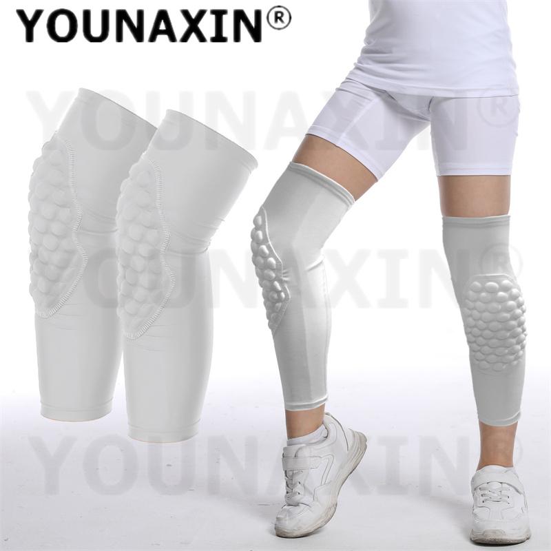 1 Paar Unisex Meisjes Hardlopen Kniebeschermers Kind Basketbal Brace Voetbal Honkbal Jongen Fietsen Sport Ondersteuning Knieschijf