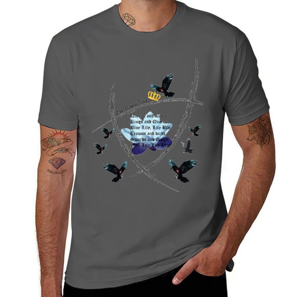 The Raven Cycle Blue Lily Lily Blue TShirt Fashion Letter Print TShirt