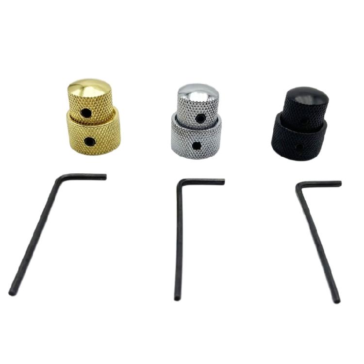 Universal Electric Instrument Volumes Knob Double Metal Layer Delivering Reliable Performances And Modern Aesthetic