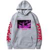 Berserk Anime Hoodie Oversized Loose Fit Graphic Print Sweatshirt Men Casual Streetwear