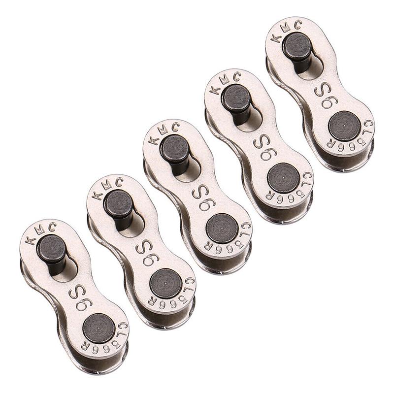 2Pcs Portable Bicycle Chain Master Link Joint Connector 6/8/10 Speed Quick Clip