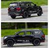 1/24 Scale Patrol Diecast Alloy Car Model Off-road Vehicle SUV Toy Car with Light and Sound Pull Back Toy Collection for Kids Adults Gifts