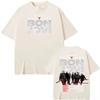 Bon Jovi Forever Tour Poster Stampa T-shirt Donna Unisex Puro Cotone Girocollo Top Estivo Harajuku streetwear Magliette alla Moda Unisex
