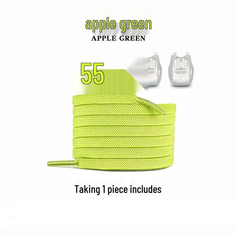 Colorful No-Tie Elastic Shoelaces with Pig Nose Buckle for Kids