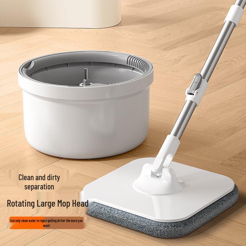 MDNG Self-Wringing Dual-Chamber Mop & Bucket System