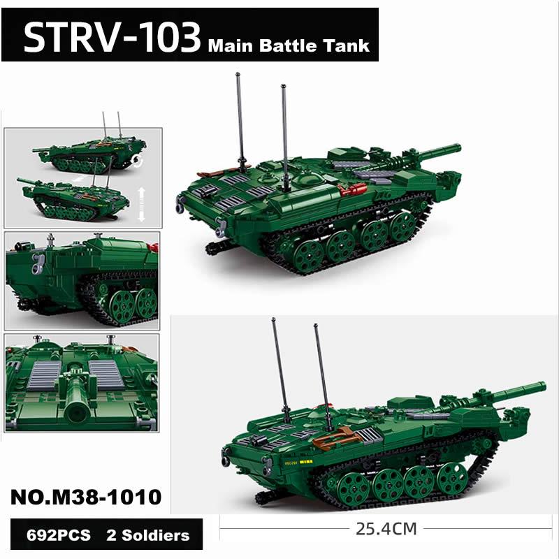 Druhá světová válka 2 Vojenská stavebnice Přistání v Normandii UK US Německá armáda Stavebnice Kostky Hračky WW2 Stavebnice Vozidla Tanky Pershing Panther