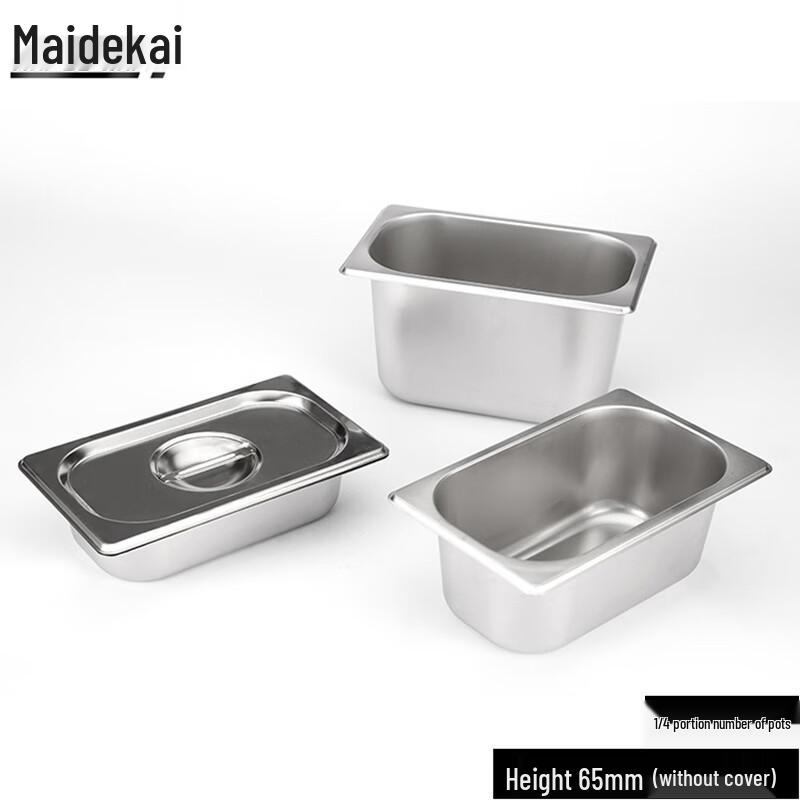 Stainless Steel Rectangular GN Food Pan