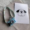Cute Camera Pendant, Plush Doll Camera Accessory, Accessory Camera Charm