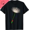 Ladybug Dandelion Coccinellidae Lover Entomologist Student T-Shirt Casual Streetwear S Clothing Camisas Streetwear