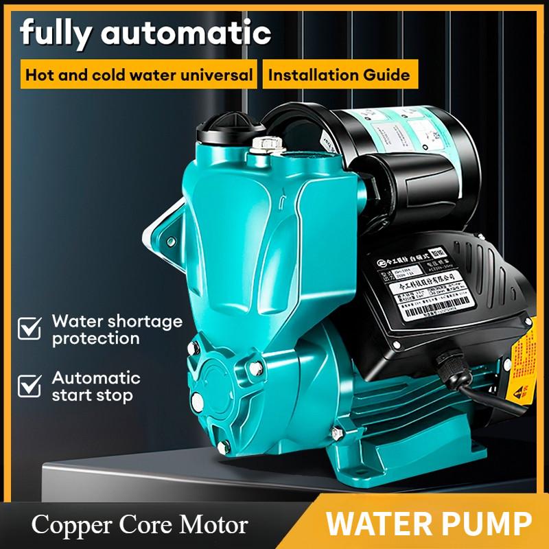 220V 370W Automatic Self-Priming Water Pump 0.5HP Household Water Booster Pump Intelligent Hot and Cold Water Jet Pump