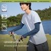 Beneunder Men's Loose Cooling Sun Protection Arm Sleeves