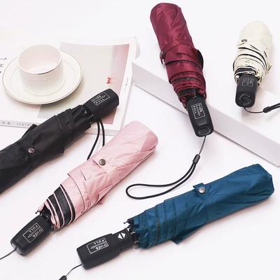 250G Bronzing Non-Word Vinyl Sun Umbrella Sun Protection UV Protection Umbrella Foldable Men and Women Dual-Use Sun Umbrella