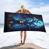 Halloween Beach Towel Microfiber Bath Towels Quick Dry Towel for Swimmers Sand Proof Beach Towels for Hotel Gym Spa Yoga Sports