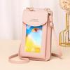 Women's Crossbody Touchscreen Phone Bag: Multifunctional Wallet & Small Shoulder Pouch