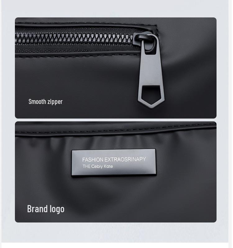 Korean-Style Trendy Men's Versatile Crossbody Bag | Casual Commute-Friendly Fashionable Small Square Bag