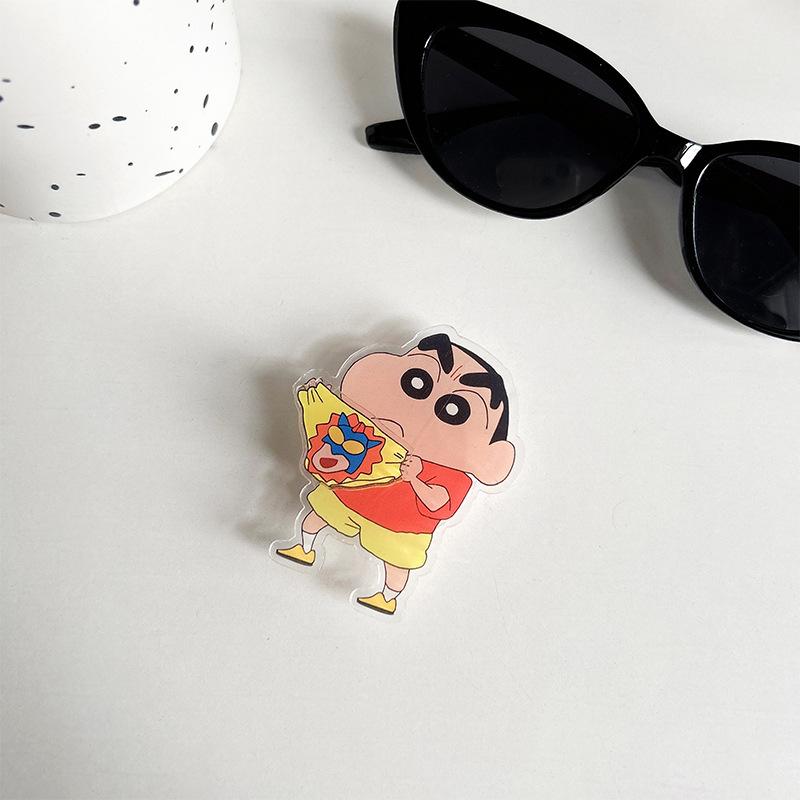 Fun Cartoon Xiaoxin Retractable Lazy Mobile Phone Airbag Bracket Back Sticker Portable Desktop Watching Drama