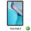 Screen Protector - Phonillico - Vivo Pad 2 - Pack of 2 - Scratch-resistant - Ultra-thin