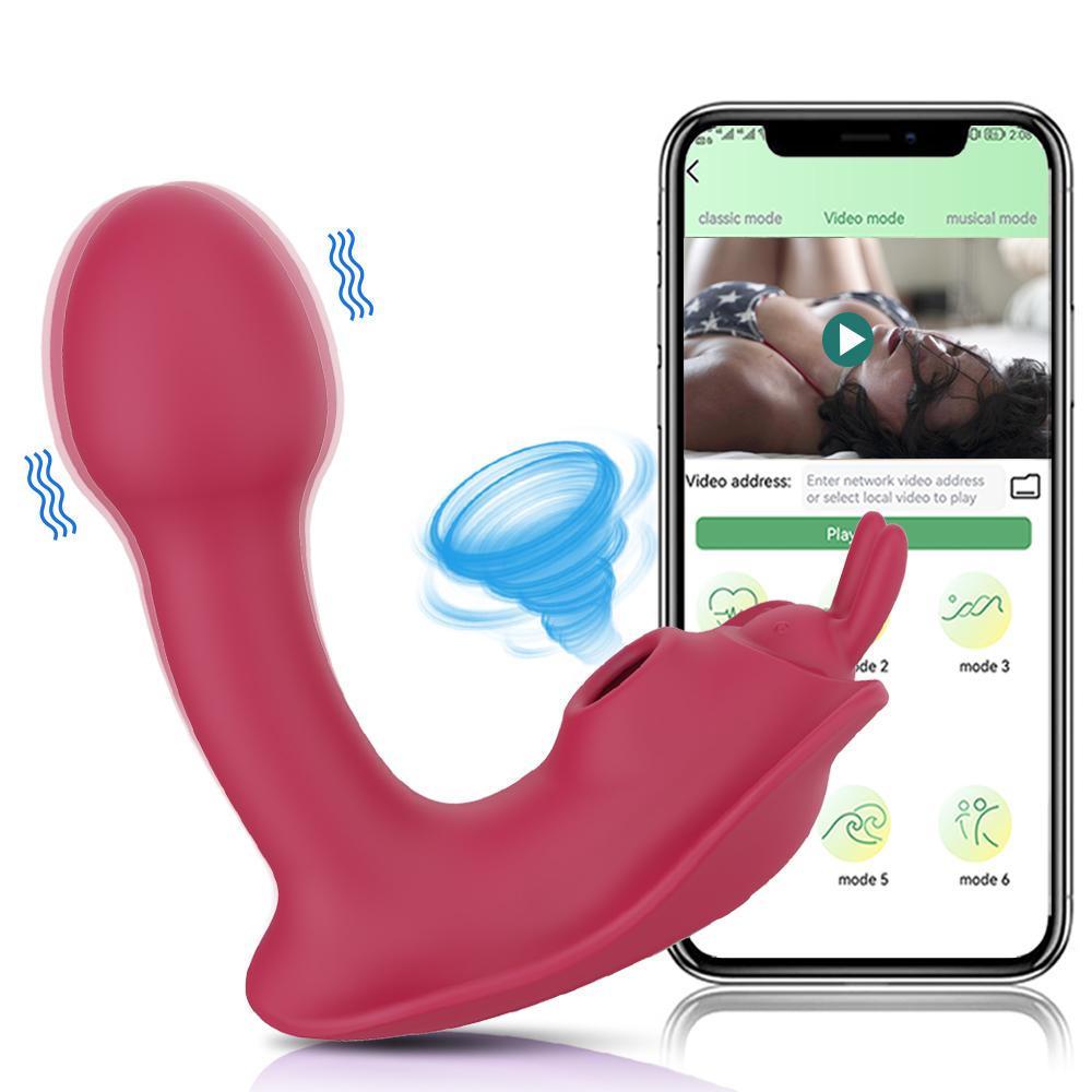 Sex Toys Dildo Vibrator Masturbation Tools Women Vibration Clitoris Vibrator Wearable APP Control Penetration Vagina Vibrator