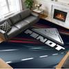 Fendt Print Crystal Velvet Plush Rug Wear?Resistant Anti?Slip Floor Mat For Indoor Household Decoration