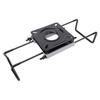 Clamp On Boat Seat Mount 360 Degrees  Rotation Adjustable Height Multifunctional Boat Seat Swivel Base Mount