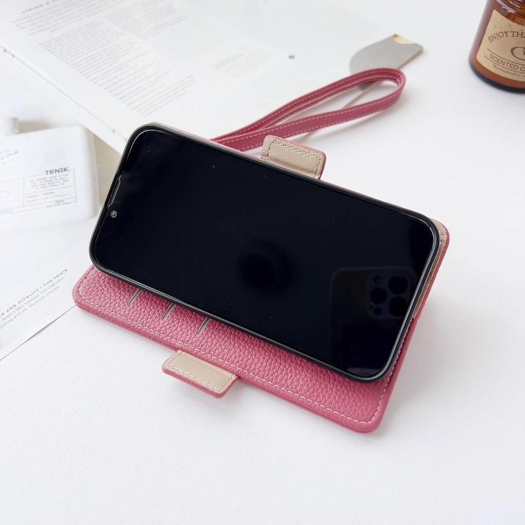 Carina custodia a portafoglio in pelle con coniglio e fiore 3D, supporto per telefono, per iPhone 17 Air 16 15 PM 14 13 12 11 Pro Max XR XS SE 16e 6 7 8 Plus, slot per schede, cover a libro