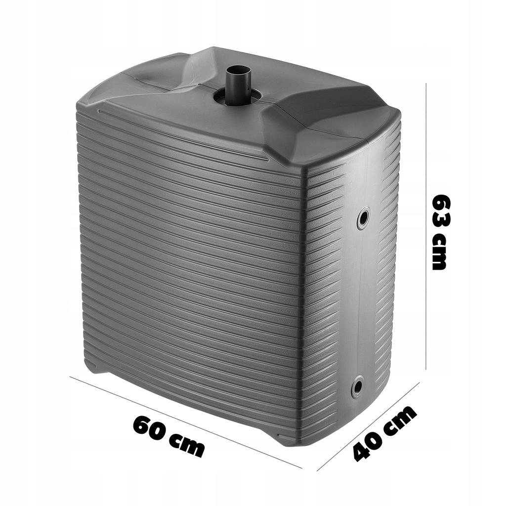 KADAX Ensemble de conteneurs pour réservoirs d'eau de pluie