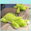 Green Plush Crocodile Toy Animal Stuffed Doll Room Bed Decoration Kids Gift