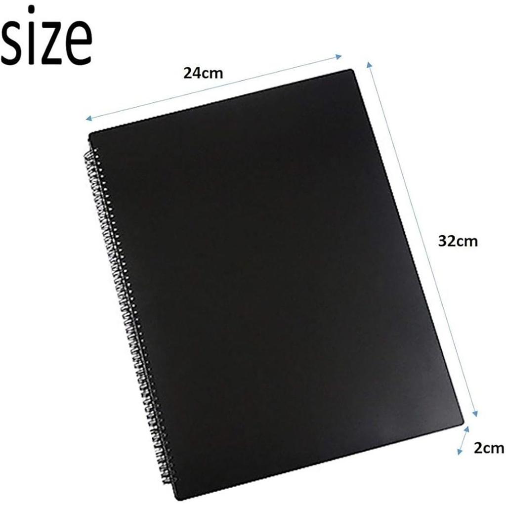 Pochitto Mise Sheet Music 20 A4 for wind piano accompaniment File, Writable, 2-sided, sheets/40 pages, size, band, (Black)