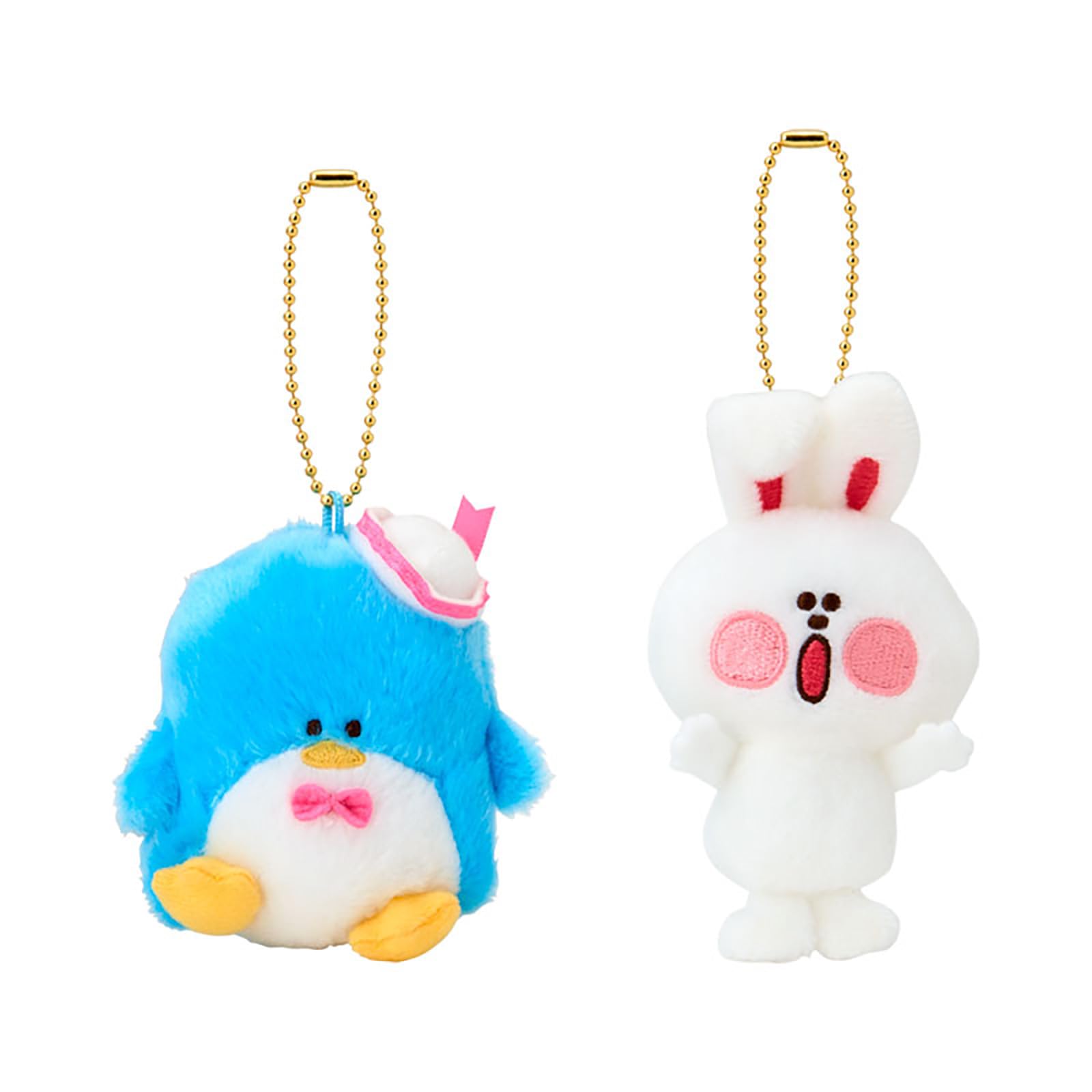 

Sanrio Swimmer Mascot Holder Set (2nd Edition) Tuxedo Sam Polyester/Steel 415049