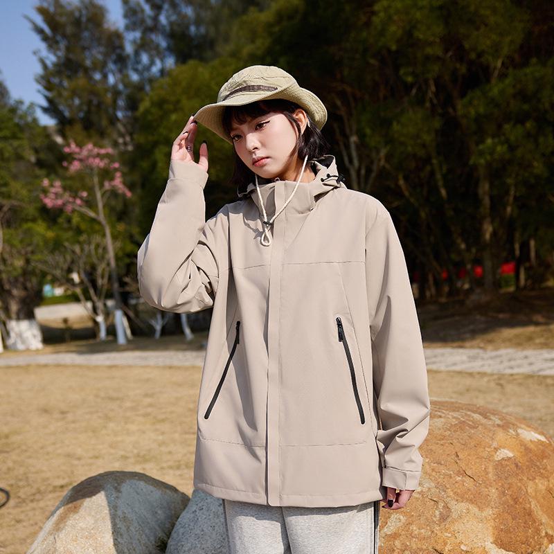 Men's and Women's Spring/Autumn Outdoor Waterproof Windbreaker