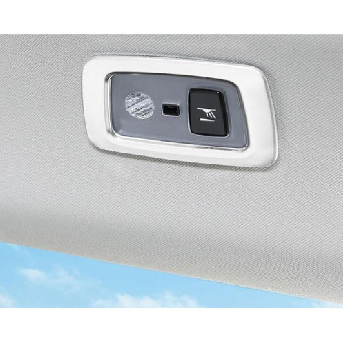 Fit For Volvo XC60 2018-2023 Silver Titanium Rear Reading Light Lamp Frame Trim