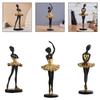 Ballerina Statue Art Sculpture European Style Souvenir Gift Ballet Dancer Figure for Shelf Cabinet Fireplace Home Decoration