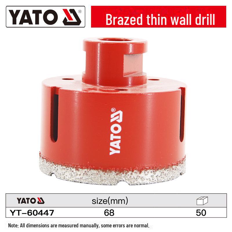 YATO Diamond Laser Drill for Glass, Tile, Marble, and Concrete