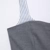 2025 Spring Women's Slim Fit Poplin Stripe Patchwork Camisole