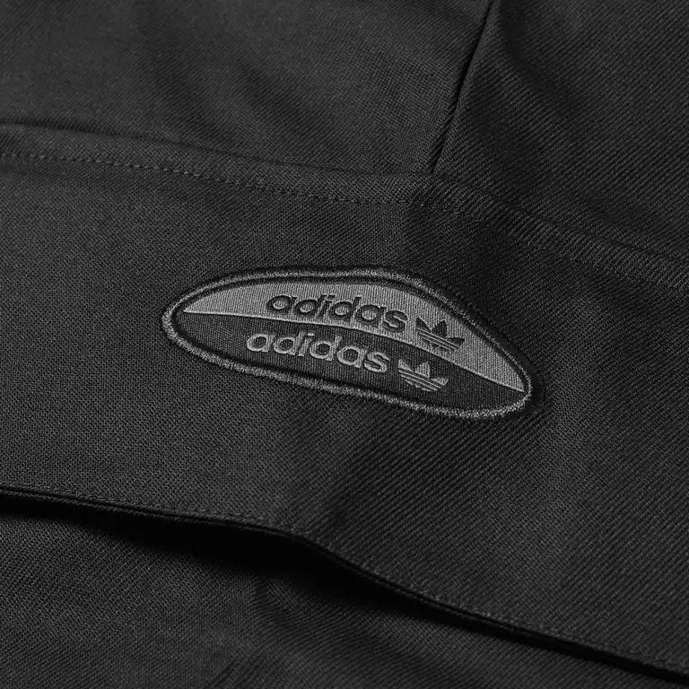 Adidas Original Embroidered Logo Cargo Straight Casual Pants Men Bottoms Black HC9505